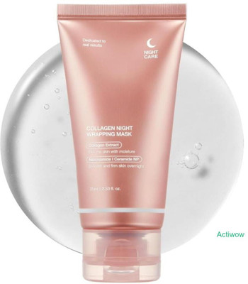 Actiwow Collagen Night Wrapping Mask for Anti-Marks & Skin Regeneration(100 ml)