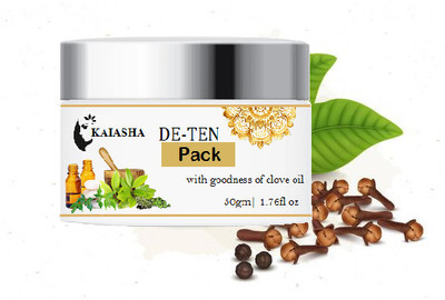 KAIASHA Oil Control Anti-Blemish Face Pack - Clove, For Oily & Acne(50 g)