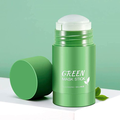 Yuency Clay Stick Oil Control Acne Cleaning gren tea Mask .(40 g)