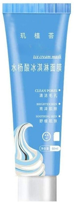 WEEPER Ice Cream Mask Clean Pores, Salicylic Acid Ultra Cleansing Mask Ice Cream Mask(120 ml)