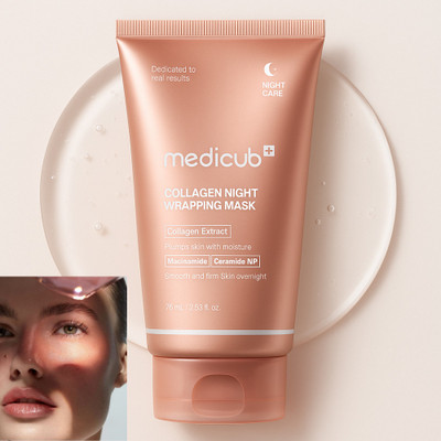 TECNOFEX Medicube Collagen Wrapping Sleeping Mask – Glow Boosting Care(75 ml)