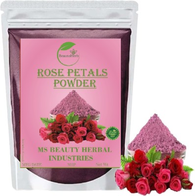 Beautoherb pure Natural Rose Powder for face pack best Quality(200 g)