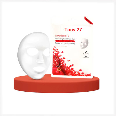 tanvi27 Programnate Face Sheet Mask With Serum For Women and Men(20 g)