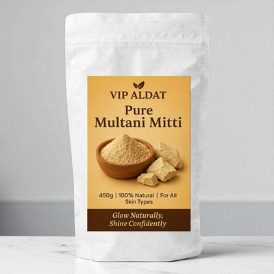 VIP ALDAT Natural Multani Mitti for Fresh & Radiant Skin(450 g)