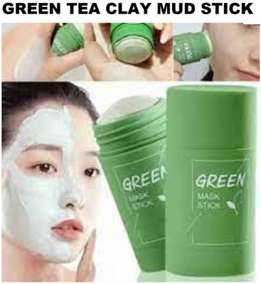 Luipui green tea best clay mud stick for oil balancing(40 g)