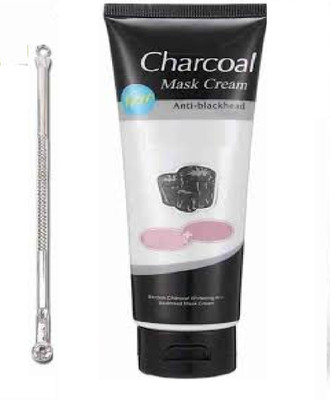 Luipui best long lasting peel off charcoal face mask pack of 1(130 ml)