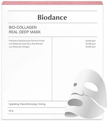 BIODANCE Bio-Collagen Real Deep Mask, Hydrating Overnight Mask [pack of 1](34 g)