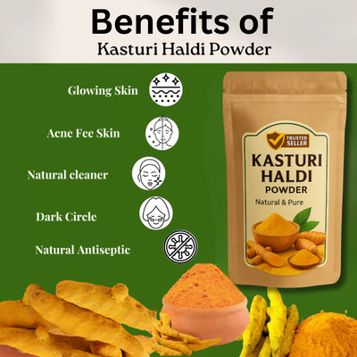 ShakalyaVeda Organic Turmeric Powder 100g – Natural Haldi for Health & Glow(100 g)