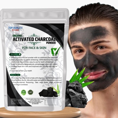 Top Quality Store Activated Charcoal Face Pack Powder(100 g)