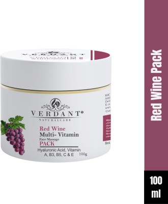 Verdant Natural Care Red Wine Face Pack(100 ml)