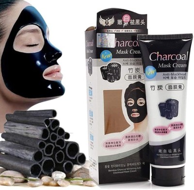 CHARCOAL MASK CREAM Charcoal Peel off Mask | Face Pack for DeTan & Blackhead Removal(130 ml)