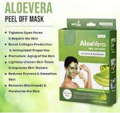 Luipui aloevera peel off mask for anti marks & removal(160 ml)