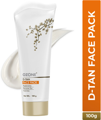 OZONE D Tan Face Pack - Helps to Removes, Prevents Sun Damage & Boosts Skin Complexion(100 g)