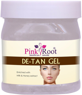 PINKROOT DE-TAN Gel Enriched with Milk & Honey extract(500 ml)