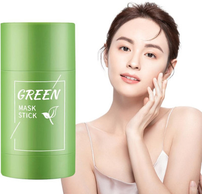 BLUEMERMAID reen Tea Deep Cleanse Mask Stick - Black Head Remover for Face(40 g)