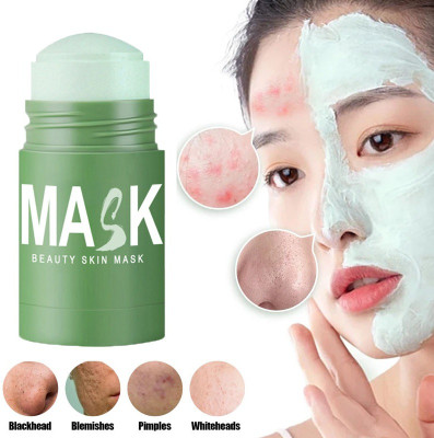 HUZURLU Green Mask Stick for Face Shaping with Green Tea(40 g)