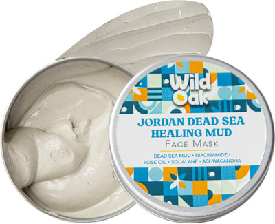 Wild Oak Dead Sea Mud + Alpha Arbutin Face Mask for De-Tan & Anti Aging(100 g)