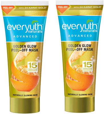Everyuth Naturals Golden Glow Peel-Off Mask 90g*2Pcs(180 g)