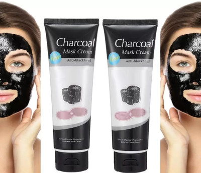 Yuency Anti Blackhead Remover Charcoal peel off Face Mask Cream(260 ml)