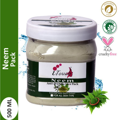 I TOUCH Herbal Neem Face Pack | Instant Glow & Clear Skin | 500 ml(500 ml)