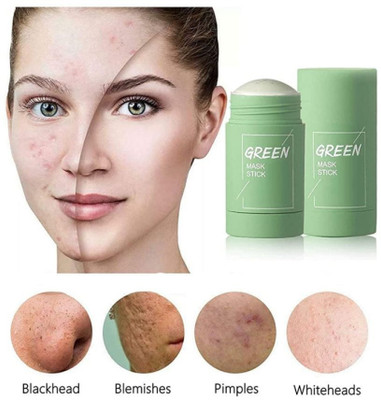 Yuency Improves Acne,For All Skin Types Green Tea Cleansing Mask Stick  Face Shaping Mask