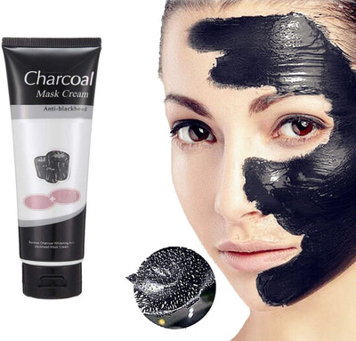 BLUEMERMAID HIGH QUALITY ACTIVATED CHARCOAL TUBE FOR SKIN BRIGHTENING & MOISTURIZING(130 g)
