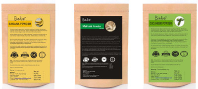 BIndian Banana Kasturi Haldi Powder Cucumber Powder50Gm Each(150 g)