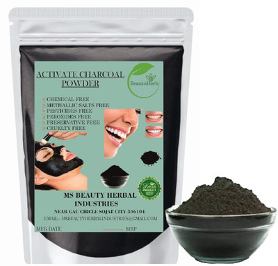 Beautoherb Best quality Activated Charcoal powder(400 g)