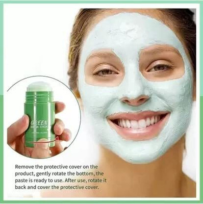 Luipui green tea mud clay stick for reduce fine lines(40 g)