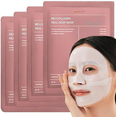 SHINGALA Hydrogel Bio Collagen Night Mask – Minimize Pores, Nourish While You Sleep(34 ml)