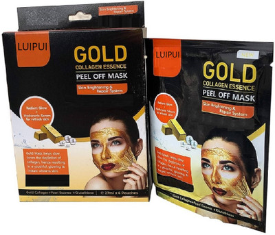 Luipui GOLD COLLAGEN ESSENCE PEEL OFF MASK (150ML)(150 ml)