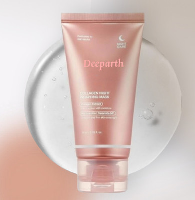 Deeparth MediKub Collagen Night Peel-Off Wrap Mask - Hydrating Firming Overnigh(75 ml)