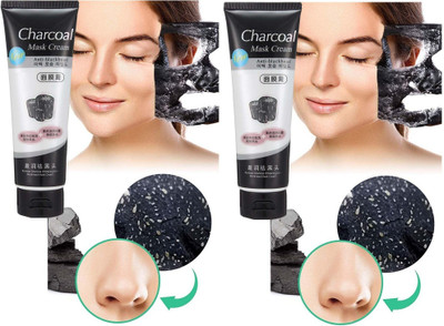 tanvi27 Face Tech Anti Blackhead Peel Off Charcoal Face Mask Cream(260 g)