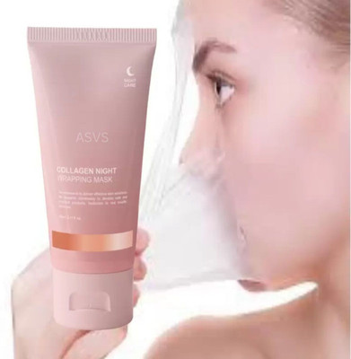 ASVS Collagen Night Peel Off Mask for Skin Toning and Hydration(60 ml)