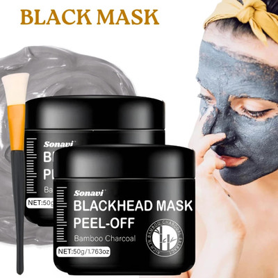 Sonavi Peel Off Face Mask for Deep Cleansing & Blackhead Remover for Men & Women(100 g)