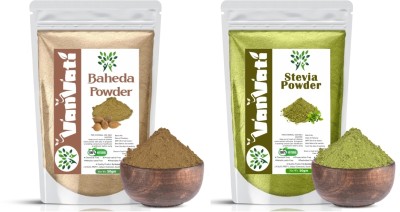 Vanvati Baheda & Stevia Powder Eating, Drinking Sugar Free Stevia Leaves (50gm)(100 g)