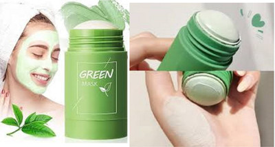 Luipui best rotating green tea clay mud stick(40 g)