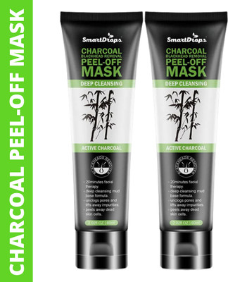smartdrops Charcoal Blackhead Remove Peel Off Mask Anti pollution(60 ml)