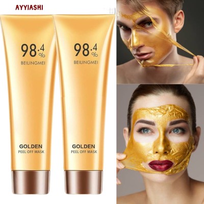 AYYIASHI Golden Skincare Peel-Off Mask for Deep Cleansing & Glow(120 ml)