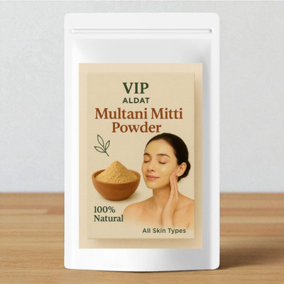 VIP ALDAT Soft Glow Multani Mitti – Herbal Clay Face Mask for Smooth Skin(400 g)