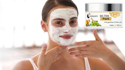 PERLENTE De-Tan Face Pack For Glowing Skin(50 g)