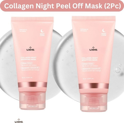 LORSHEL Collagen Overnight Mask for Skin Revitalization & Regeneration(150 ml)