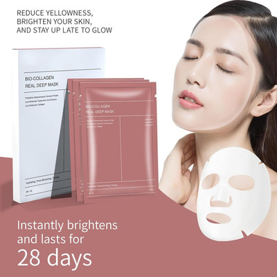 revary Collagen Face Mask For Pore Minimizing - Glow like Glass Skin, Sensitive Skin(34 g)