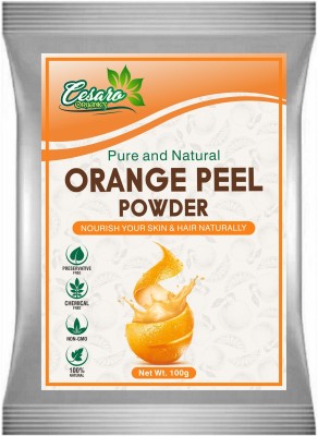 Cesaro Organics Natural Orange Peel Powder For Skin Whitening Face, Skin & Hair Care(100 g)