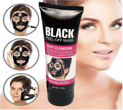 ADJD Blackhead Remover Activated Charcoal Peel Off Mask - Acne and Oil Control  Face Shaping Mask