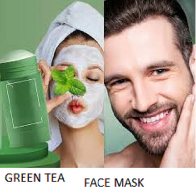 Luipui GREEN TEA MUD FACE MASK PACK OF 1 BEST MAN AND WOMEN(40 g)