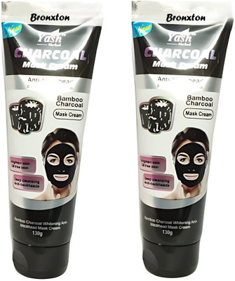 Bronxton charcoal mask cream Bamboo charcoal(260 ml)