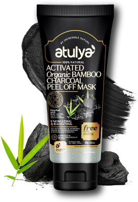 Atulya Activated Bamboo Charcoal Peel Off Mask 100g(100 g)
