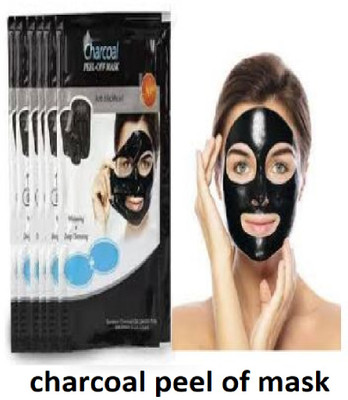 Luipui charcoal peel of mask for skin smootheining pack of 1(150 ml)