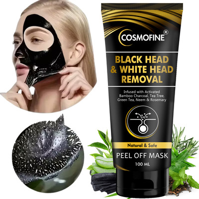 cosmofine BlackHead and WhiteHead Removal Peel Off Mask For Women & Men(100 ml)